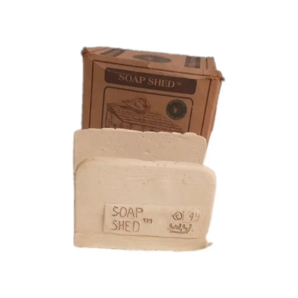 SOAP SHED Soap Bar Holder Squirrel Wall Mount Soap Dish 6 x 5 x 3